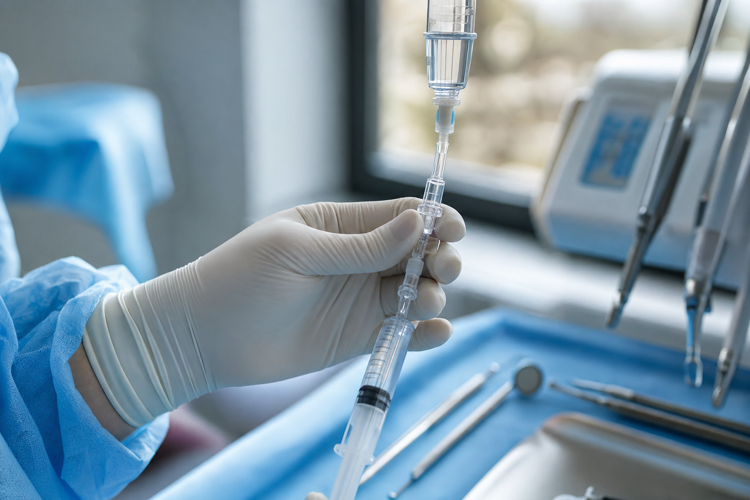 Preparación sedación intravenosa dental Smilelife Madrid