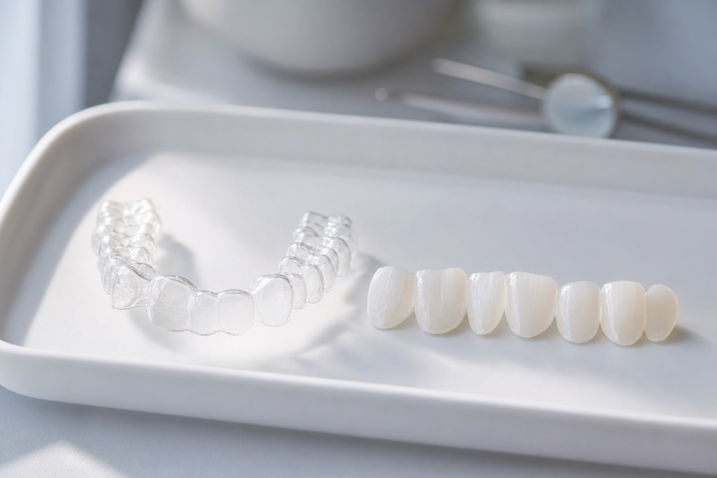 Invisalign y carillas dentales Smilelife Madrid